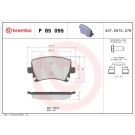 Brembo | Bremsbelagsatz, Scheibenbremse | P 85 095X Brembo | Bremsbelagsatz, Scheibenbremse | P 85 095X