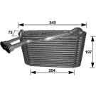 Mahle | Verdampfer, Klimaanlage | AE 34 000S