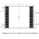 NRF | Kondensator, Klimaanlage | 350506