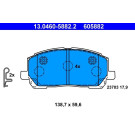 ATE | Bremsbelagsatz, Scheibenbremse | 13.0460-5882.2 ATE | Bremsbelagsatz, Scheibenbremse | 13.0460-5882.2