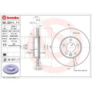 Brembo | Bremsscheibe | 09.D211.11