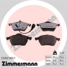 Zimmermann | Bremsbelagsatz, Scheibenbremse | 23392.900.1 Zimmermann | Bremsbelagsatz, Scheibenbremse | 23392.900.1