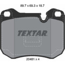 Textar | Bremsbelagsatz, Scheibenbremse | 2048102 Textar | Bremsbelagsatz, Scheibenbremse | 2048102