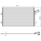 Valeo | Kondensator, Klimaanlage | 814324