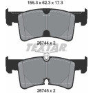 Textar | Bremsbelagsatz, Scheibenbremse | 2674401 Textar | Bremsbelagsatz, Scheibenbremse | 2674401