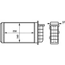 Mahle | Wärmetauscher, Innenraumheizung | AH 148 000S