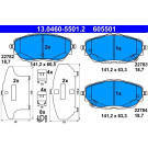 ATE | Bremsbelagsatz, Scheibenbremse | 13.0460-5501.2 ATE | Bremsbelagsatz, Scheibenbremse | 13.0460-5501.2