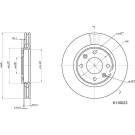 Metzger | Bremsscheibe | 6110023