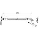 BOSCH | Bremsschlauch | 1 987 481 424