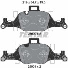 Textar | Bremsbelagsatz, Scheibenbremse | 2590002 Textar | Bremsbelagsatz, Scheibenbremse | 2590002