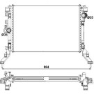 NRF | Kühler, Motorkühlung | 53027
