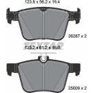 Textar | Bremsbelagsatz, Scheibenbremse | 2628701 Textar | Bremsbelagsatz, Scheibenbremse | 2628701