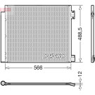 Denso | Kondensator, Klimaanlage | DCN46026