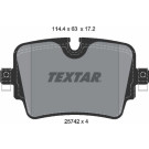 Textar | Bremsbelagsatz, Scheibenbremse | 2574201 Textar | Bremsbelagsatz, Scheibenbremse | 2574201