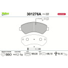 Valeo | Bremsbelagsatz, Scheibenbremse | 301276A Valeo | Bremsbelagsatz, Scheibenbremse | 301276A