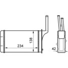 Mahle | Wärmetauscher, Innenraumheizung | AH 49 000S