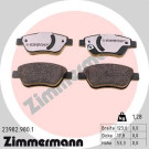 Zimmermann | Bremsbelagsatz, Scheibenbremse | 23982.980.1 Zimmermann | Bremsbelagsatz, Scheibenbremse | 23982.980.1