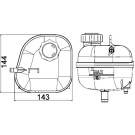 Mahle | Ausgleichsbehälter, Kühlmittel | CRT 85 001S