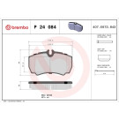 Brembo | Bremsbelagsatz, Scheibenbremse | P 24 084 Brembo | Bremsbelagsatz, Scheibenbremse | P 24 084