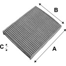 Valeo | Filter, Innenraumluft | 698693 Valeo | Filter, Innenraumluft | 698693