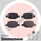 Zimmermann | Bremsbelagsatz, Scheibenbremse | 25652.170.1 Zimmermann | Bremsbelagsatz, Scheibenbremse | 25652.170.1