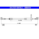 ATE | Seilzug, Feststellbremse | 24.3727-0418.2