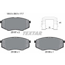 Textar | Bremsbelagsatz, Scheibenbremse | 2518704 Textar | Bremsbelagsatz, Scheibenbremse | 2518704