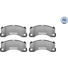 Meyle | Bremsbelagsatz, Scheibenbremse | 025 250 0717/PD Meyle | Bremsbelagsatz, Scheibenbremse | 025 250 0717/PD