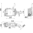 Mahle | Ladeluftkühler | CI 665 000P