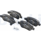 Delphi | Bremsbelagsatz, Scheibenbremse | LP1722 Delphi | Bremsbelagsatz, Scheibenbremse | LP1722