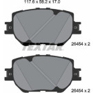 Textar | Bremsbelagsatz, Scheibenbremse | 2645401 Textar | Bremsbelagsatz, Scheibenbremse | 2645401