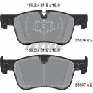 Textar | Bremsbelagsatz, Scheibenbremse | 2583605 Textar | Bremsbelagsatz, Scheibenbremse | 2583605