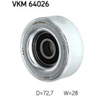 SKF | Umlenk-/Führungsrolle, Keilrippenriemen | VKM 64026