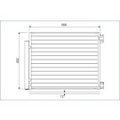 Valeo | Kondensator, Klimaanlage | 822569