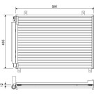 Valeo | Kondensator, Klimaanlage | 822656