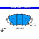 ATE | Bremsbelagsatz, Scheibenbremse | 13.0460-5682.2 ATE | Bremsbelagsatz, Scheibenbremse | 13.0460-5682.2