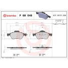 Brembo | Bremsbelagsatz, Scheibenbremse | P 68 048 Brembo | Bremsbelagsatz, Scheibenbremse | P 68 048