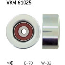 SKF | Umlenk-/Führungsrolle, Keilrippenriemen | VKM 61025