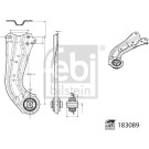 febi bilstein | Lenker, Radaufhängung | 183089
