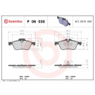 Brembo | Bremsbelagsatz, Scheibenbremse | P 06 030