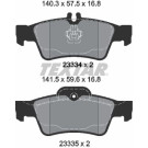 Textar | Bremsbelagsatz, Scheibenbremse | 2333403 Textar | Bremsbelagsatz, Scheibenbremse | 2333403