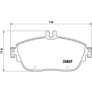 Brembo | Bremsbelagsatz, Scheibenbremse | P 50 093