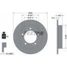 Textar | Bremsscheibe | 92066003