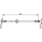 BOSCH | Bremsschlauch | 1 987 476 827