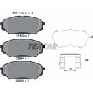 Textar | Bremsbelagsatz, Scheibenbremse | 2511901 Textar | Bremsbelagsatz, Scheibenbremse | 2511901