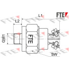 FTE | Bremslichtschalter | 9910207