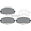 Textar | Bremsbelagsatz, Scheibenbremse | 2427501 Textar | Bremsbelagsatz, Scheibenbremse | 2427501