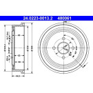 ATE | Bremstrommel | 24.0223-0013.2