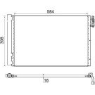 Mahle | Kondensator, Klimaanlage | AC 413 001S