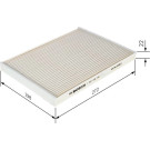 BOSCH 1 987 435 048 Innenraumfilter BOSCH 1 987 435 048 Innenraumfilter